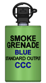 63mm Blue Standard Smoke