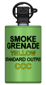 63mm Yellow Standard Smoke